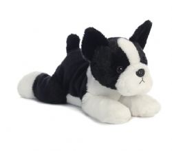 PELUCHE AURORA FLOPSIE - BUSTER CHIEN BOSTON TERRIER 12